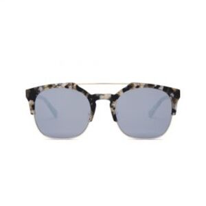 Covry Atik Cloud Tortoiseshell Sunglasses with Mirror-style Lenses